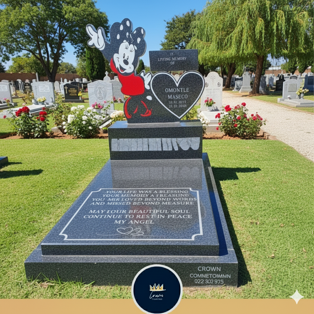 Baby Minnie Mouse Character Memorial: Angelic Tribute