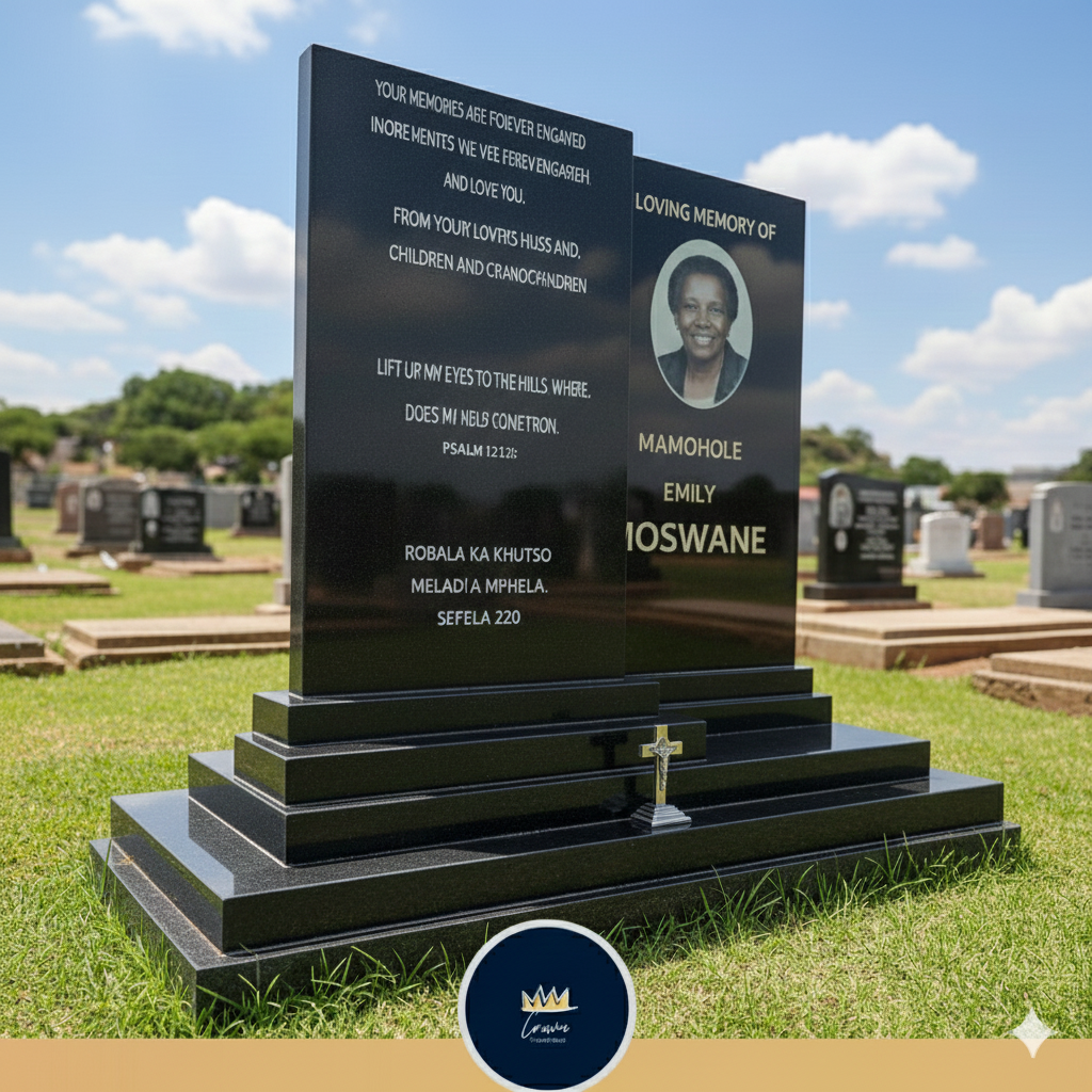 Executive Dual Panel Tombstone