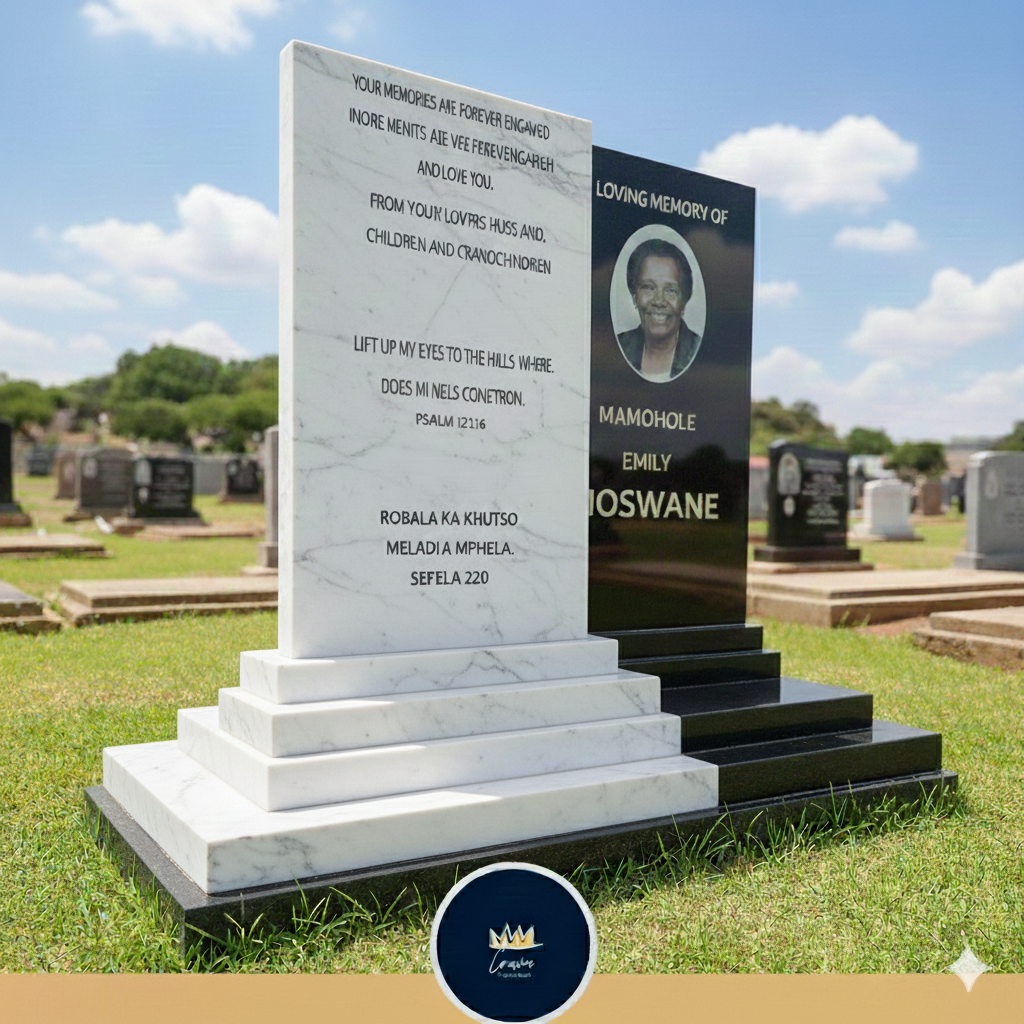 Executive Dual Panel Tombstone