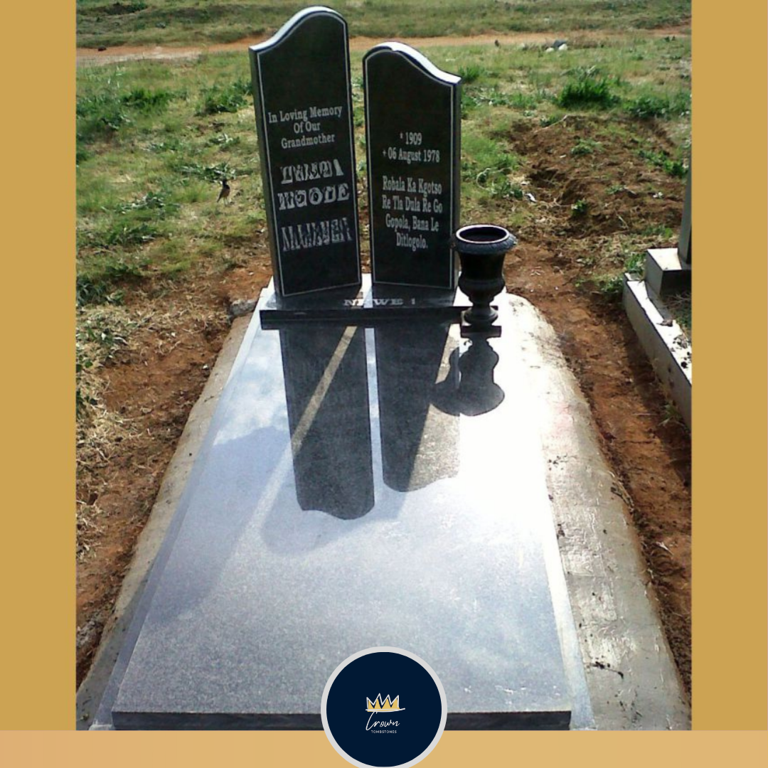 Standard Companion Arch-Top Ledger Memorial