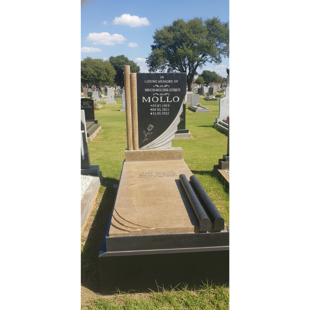 Premium Serene Tombstone