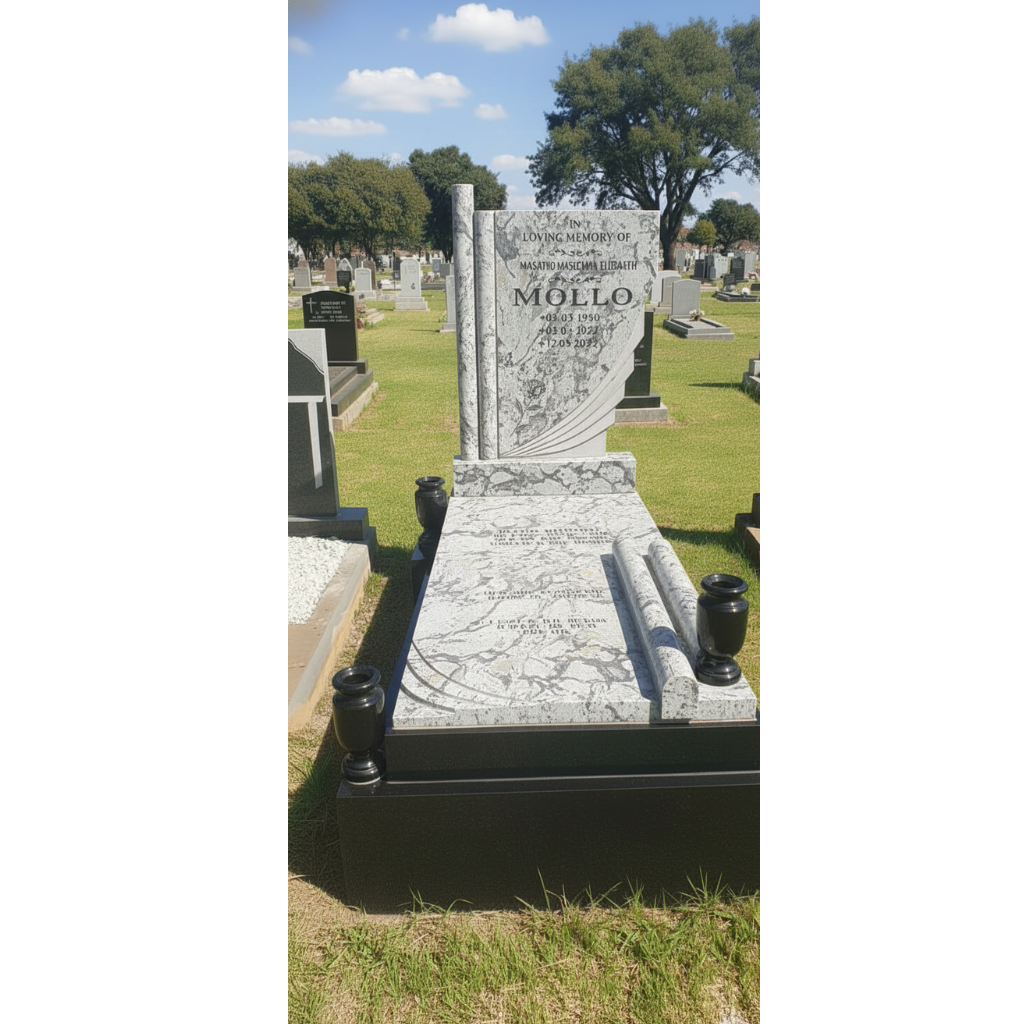 Premium Serene Tombstone