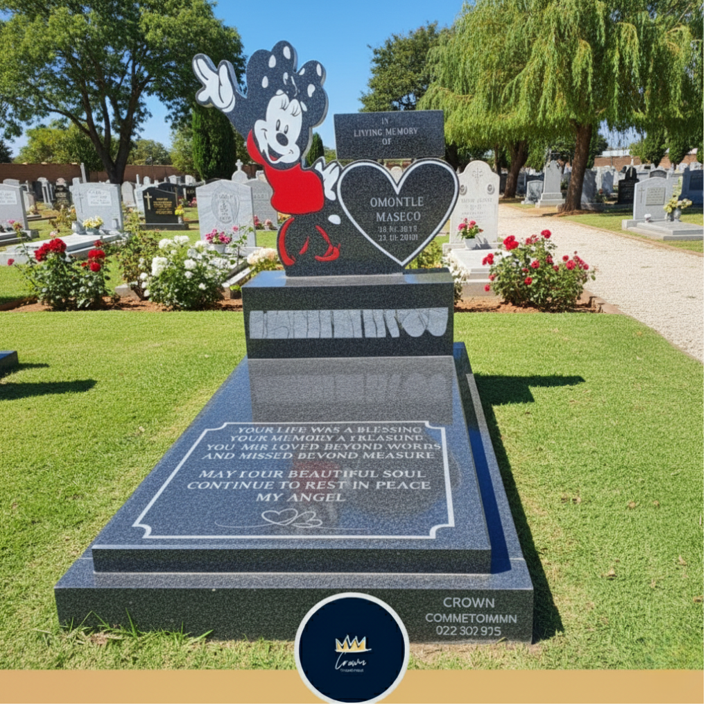 Baby Minnie Mouse Character Memorial: Angelic Tribute