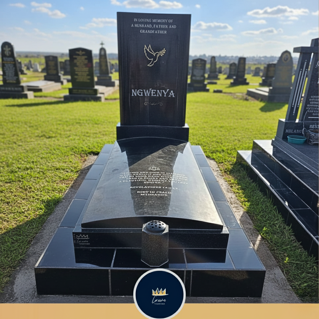 Premium Curved Ledger & Tablet Memorial