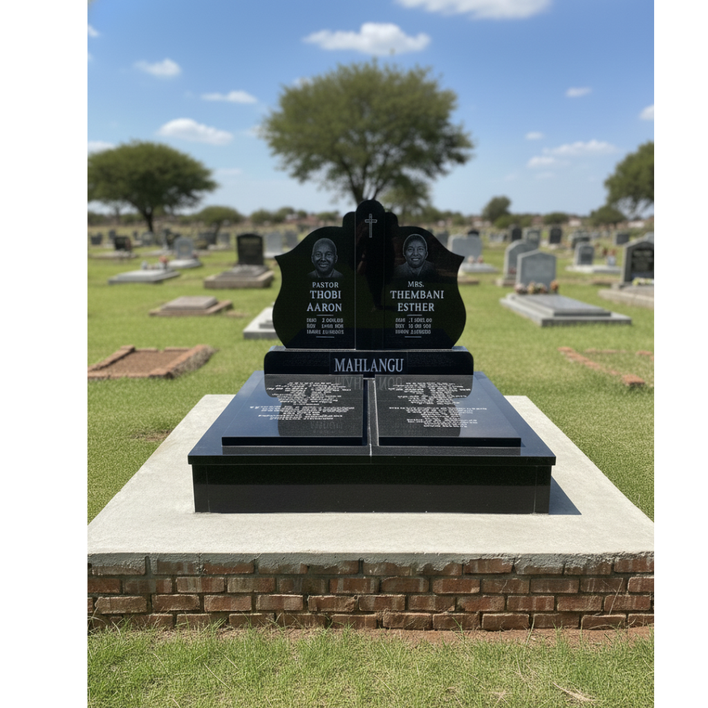 Double Companion Arch & Ledger Memorial