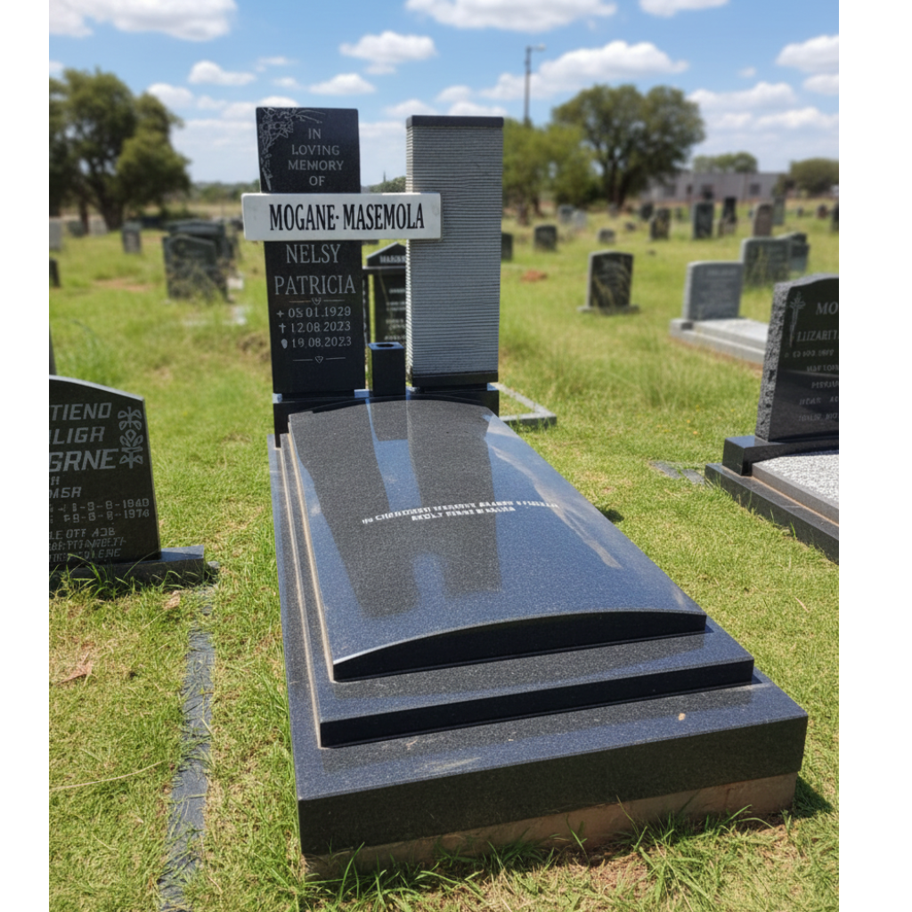 Premium Multi-Panel Ledger Memorial: Modern Contrast