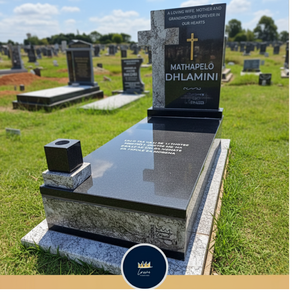 Elegant Full Ledger Cross Memorial