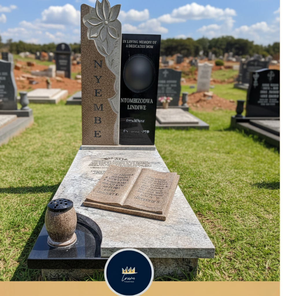 Executive Flower Tombstone