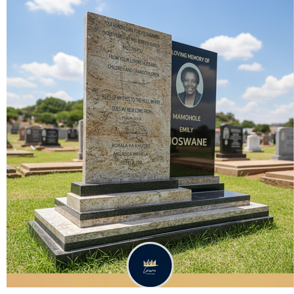 Executive Dual Panel Tombstone
