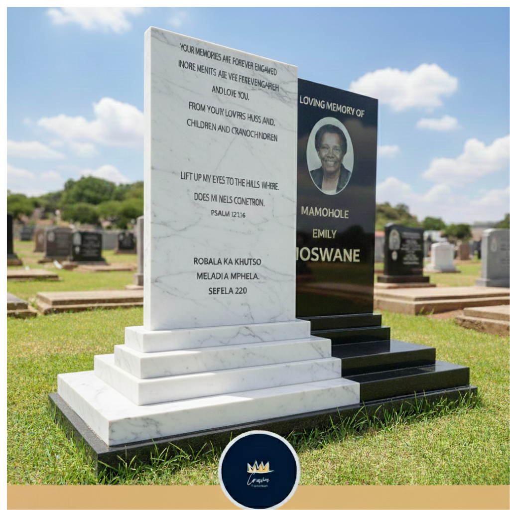 Executive Dual Panel Tombstone