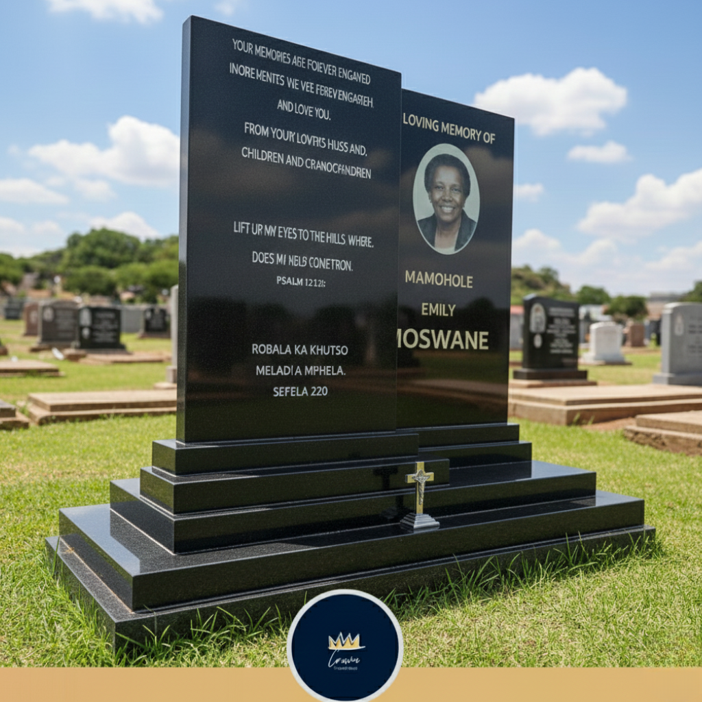 Executive Dual Panel Tombstone